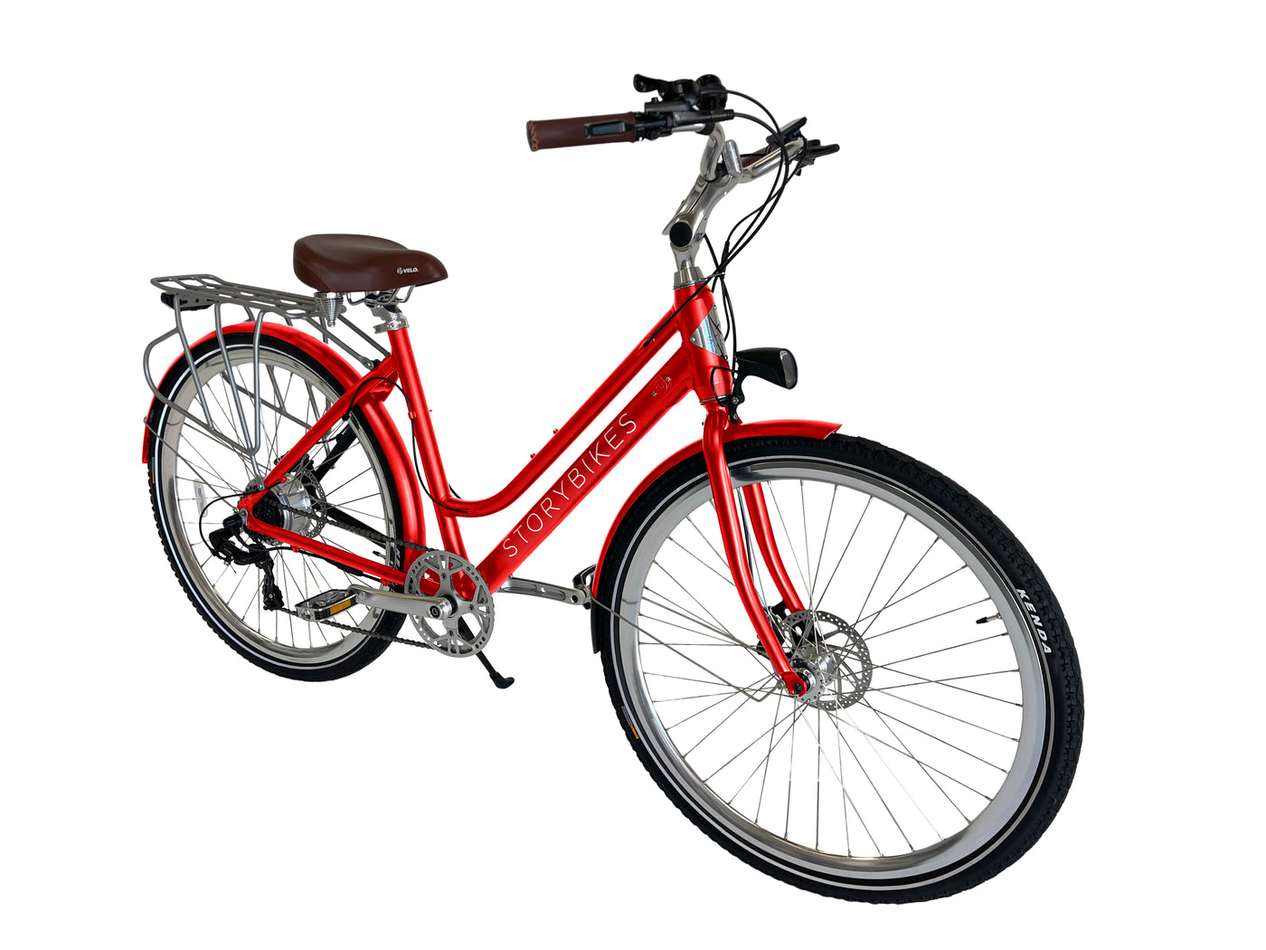 Electric Step Through Bike - Chapter 2 Red Electric Step Through Bike - Chapter 2 Red